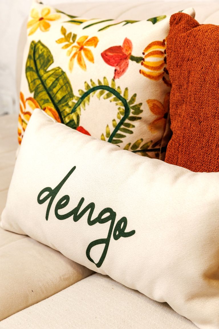 Ambiente afetivo com almofada 'dengo'