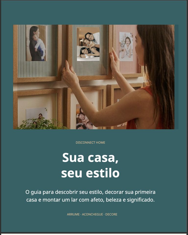 Capa do guia Sua Casa, Seu Estilo